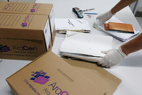 Organização documental ArqCen